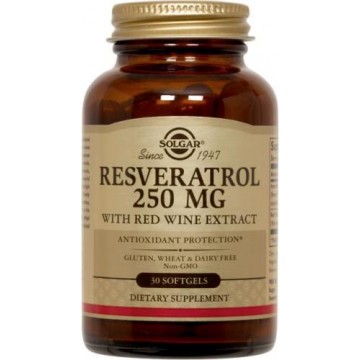 Resveratrol 250mg softgels 30s Καρδιά-Κυκλοφορικό
